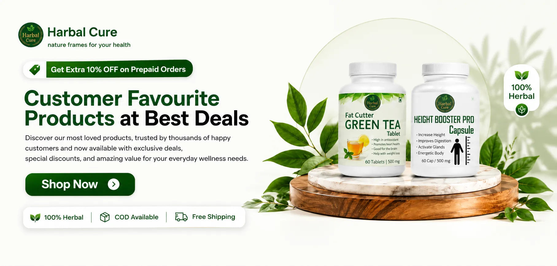 Herbal Cure featured products