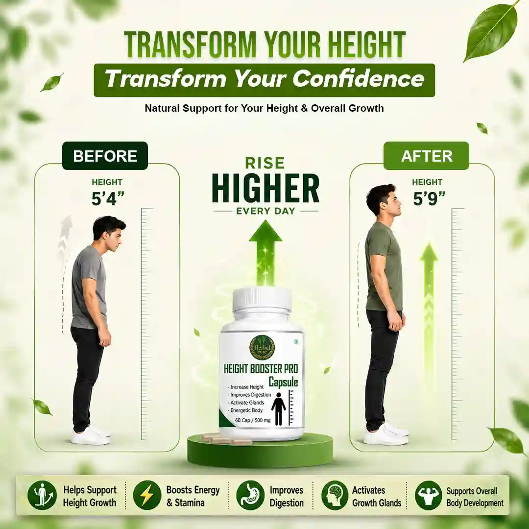 Height Booster Pro Capsule for Men & Women