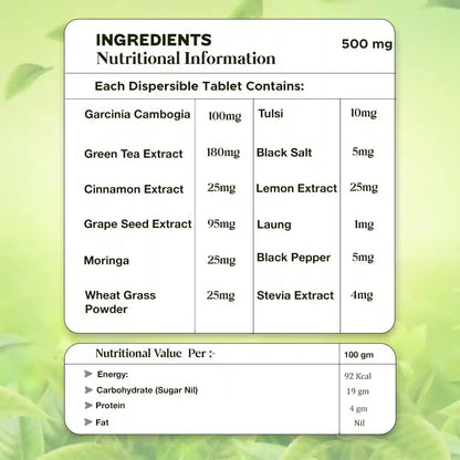 Fat Cutter Green Tea Tablet